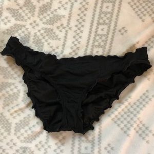 Black bikini bottoms
